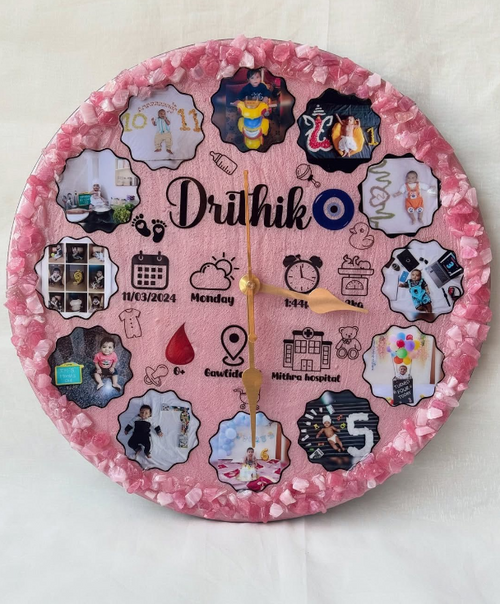 resin wall clock