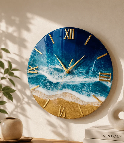 resin wall clock